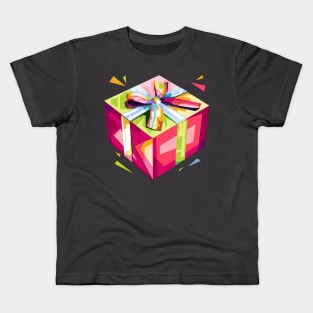 Christmas present WPAP Kids T-Shirt